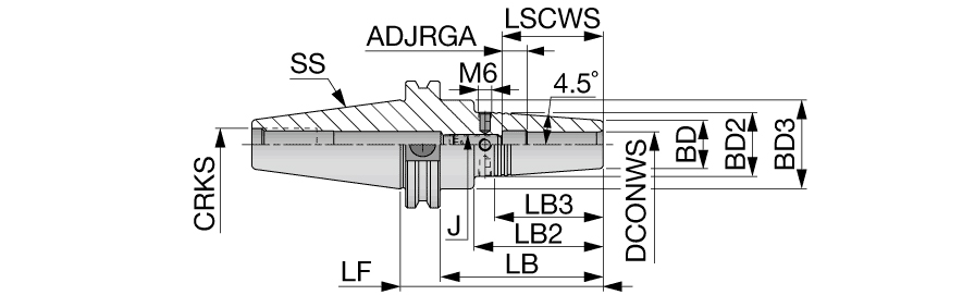 CAT50FCSRKIN1/2X3.75